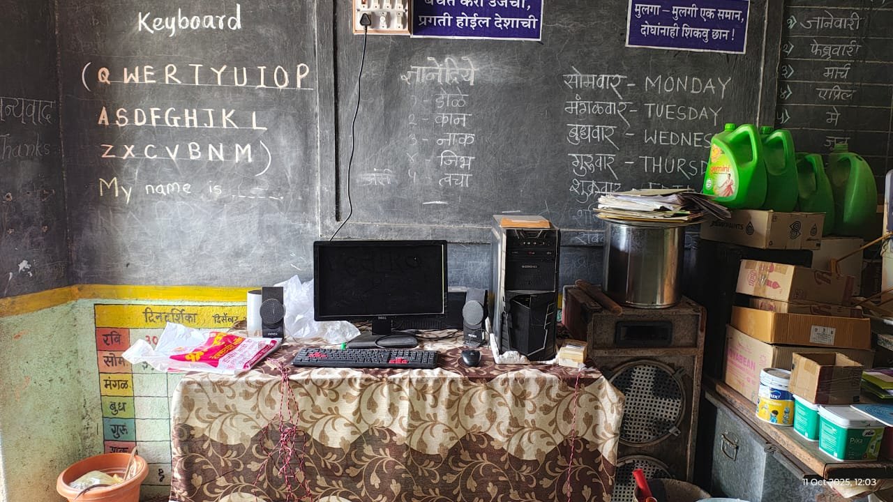 ZPPS Anandwadi CPS  pangari · Field visit · 16 Oct 2025